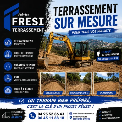 Terrassement , Sarrola-Carcopino, Fresi Terrassement