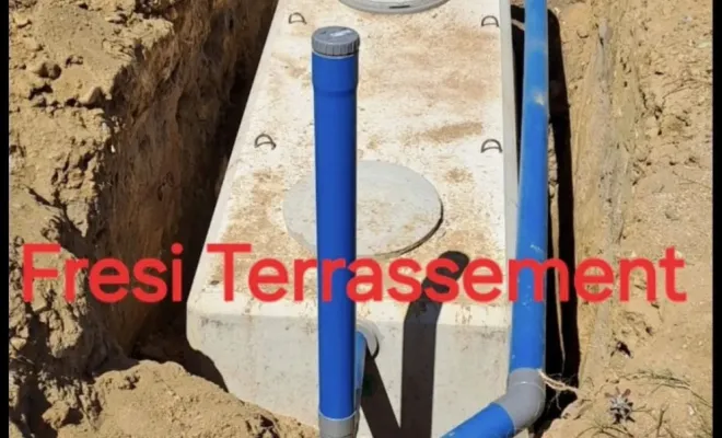 Installation fosse septique en Corse , Sarrola-Carcopino, Fresi Terrassement