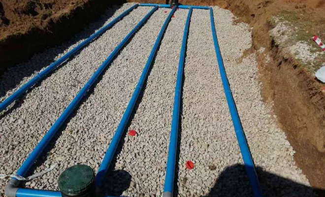 Installation de fosse septique, Sarrola-Carcopino, Fresi Terrassement