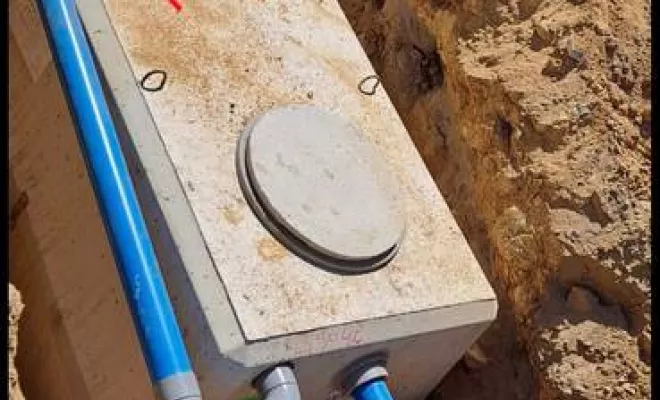 Installation de fosse septique, Sarrola-Carcopino, Fresi Terrassement