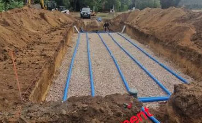 Installation de fosse septique, Sarrola-Carcopino, Fresi Terrassement