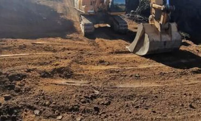 Travaux de terrassement, Sarrola-Carcopino, Fresi Terrassement