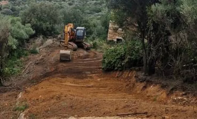 Travaux de terrassement, Sarrola-Carcopino, Fresi Terrassement