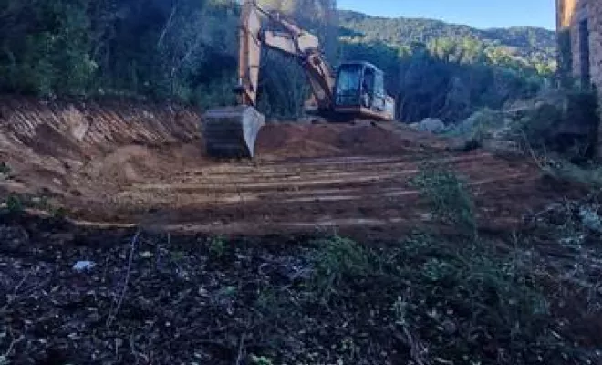 Travaux de terrassement, Sarrola-Carcopino, Fresi Terrassement