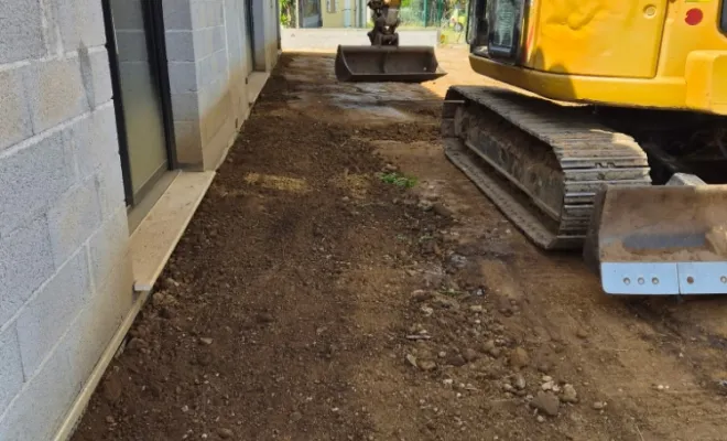 Fermeture et remise en place des terres 